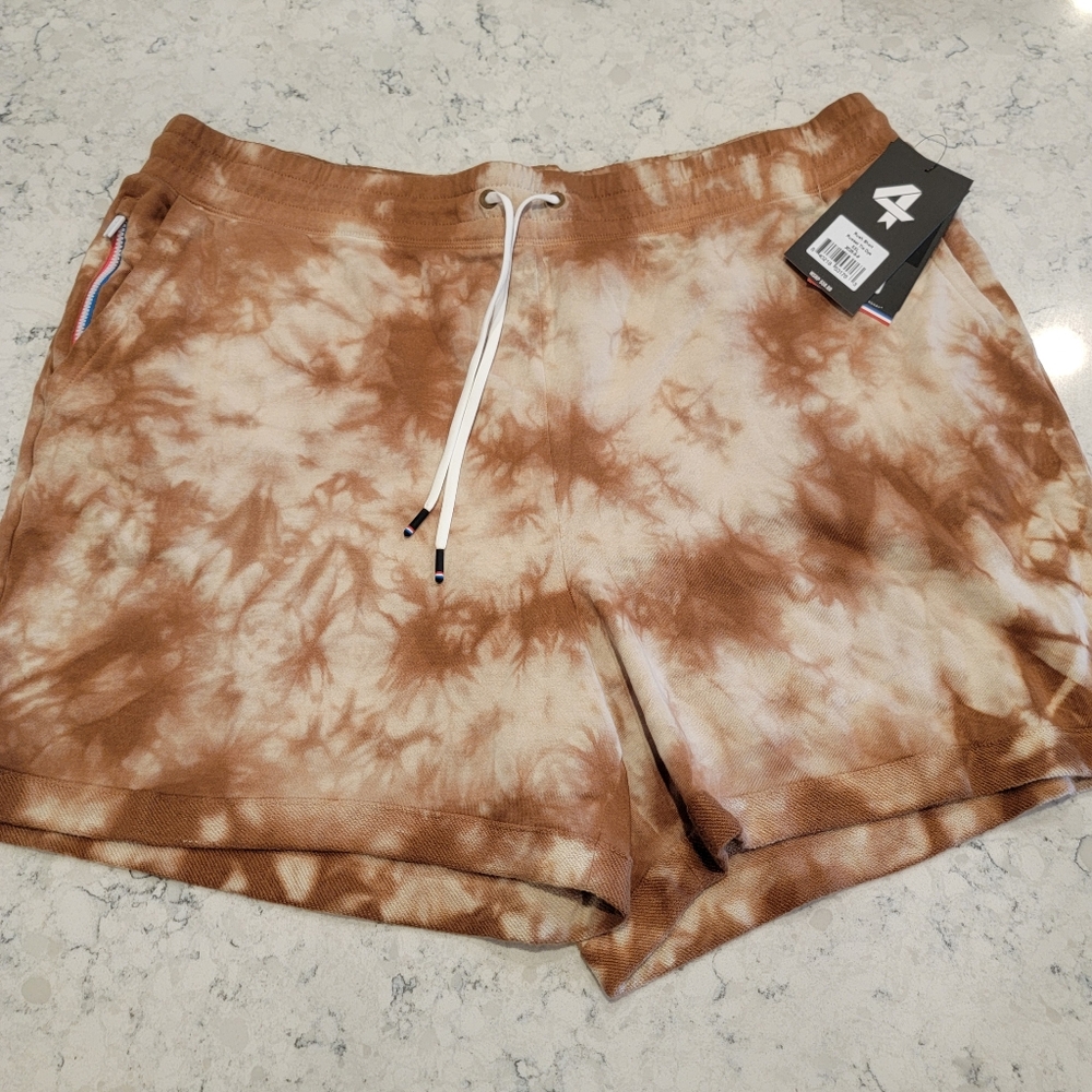 Fourlaps Rush Short Terry Russet Tie Dye Size XXL NWT!